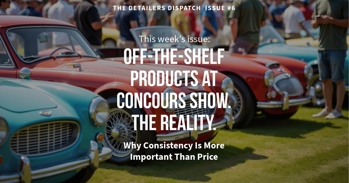 Consistency is more important than price