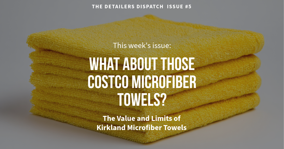 What about those Costco Microfiber towels